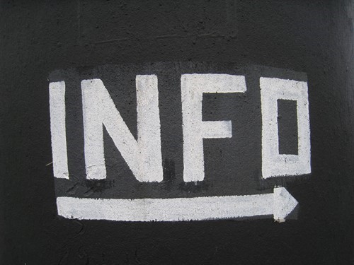 Info skilt