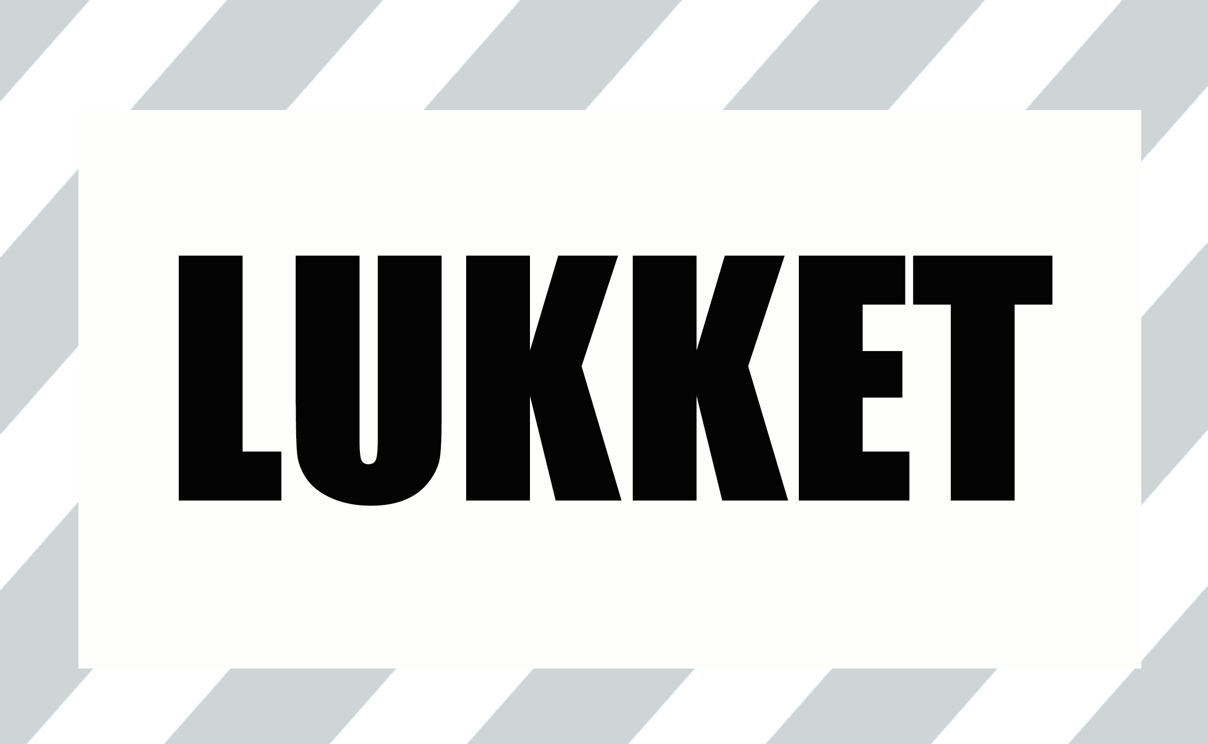 Lukket skilt